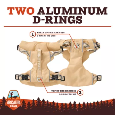 Arcadia Trail® Adjustable, Reflective Thread, Lightweight Dog Harness - Image 4