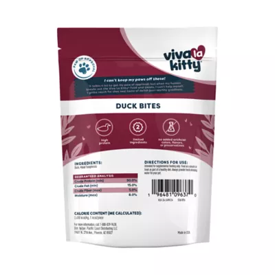 Product Viva La Kitty® Freeze Dried Duck Nibs 1 OZ