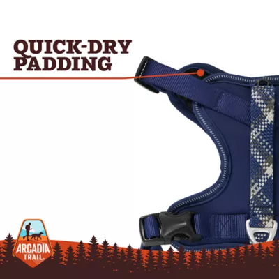 Arcadia Trail® Adjustable, Reflective Thread, Quick Dry Dog Harness - Image 2
