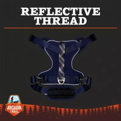 Arcadia Trail® Adjustable, Reflective Thread, Quick Dry Dog Harness - Image 3