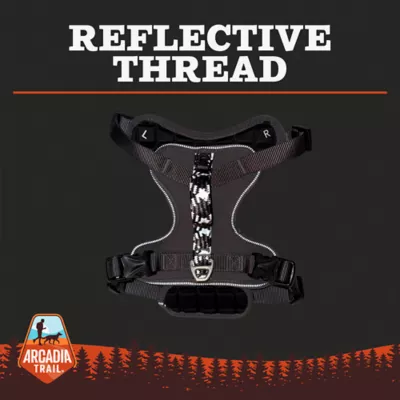 Arcadia Trail® Adjustable, Reflective Thread, Quick Dry Dog Harness - Image 3