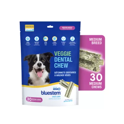 Product bluestem® Veggie Dental Chews for Dogs - Medium Breed, 30 count
