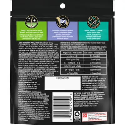 Product Purina Pro Plan Veterinary Supplements Multi Care Canine Chew, Dog Supplement, 150 g