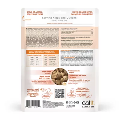 Product Catit Recipes Cat Food Freeze Dried Raw - Chicken Recipe