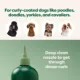 Product Earth Rated 3-in-1 Dog Shampoo for Curly-Coated & Wavy-Coated Dogs, White Tea & Basil Scent
