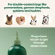 Product Earth Rated 3-in-1 Dog Shampoo for Double-Coated Dogs, White Tea & Basil Scent