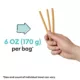 Product Wiggles and Wags Salmon Meaty Slim Sticks 6 OZ