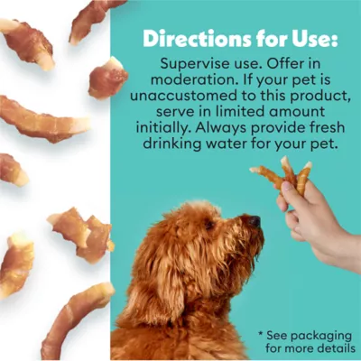 Product Wiggles and Wags Coconut and Chicken Twists 10 OZ