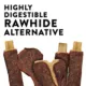Product Dentley's Rawhide Alternative Ribs and Chops Variety Pack 6 Count 7.76 OZ