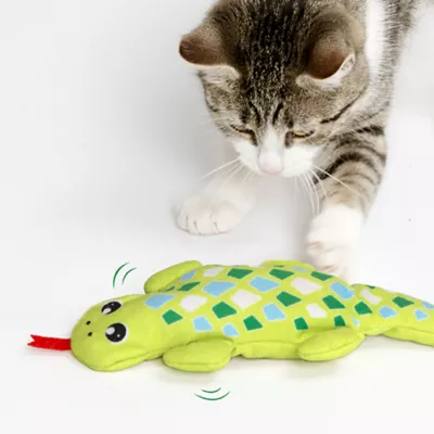 Product Catit Groovy Gecko Cat Toy - Green