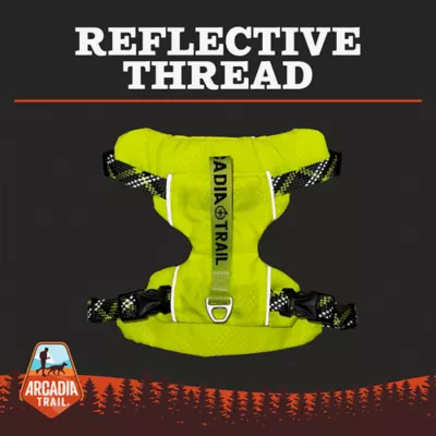 Arcadia Trail® Adjustable, Reflective Thread, Lightweight Dog Harness - Image 3