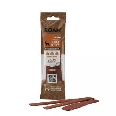 Product ROAM Bucky Jerky Dog Treat Chew - Venison
