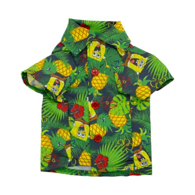 Product Spongebob Squarepants Tropical Pineapple Dog Shirt