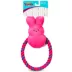 PEEPS Pink Bunny Rope Dog Toy image thumbnail 2