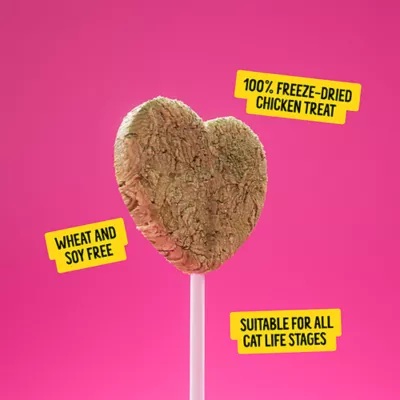 Product Bonkers Purr Pops Lickable Cat Treats - 4 Count
