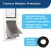 PetSafe® Extreme Weather Sliding Glass Pet Door image thumbnail 2