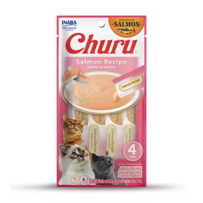 Product INABA Churu Cat Treat Salmon Recipe 2 OZ