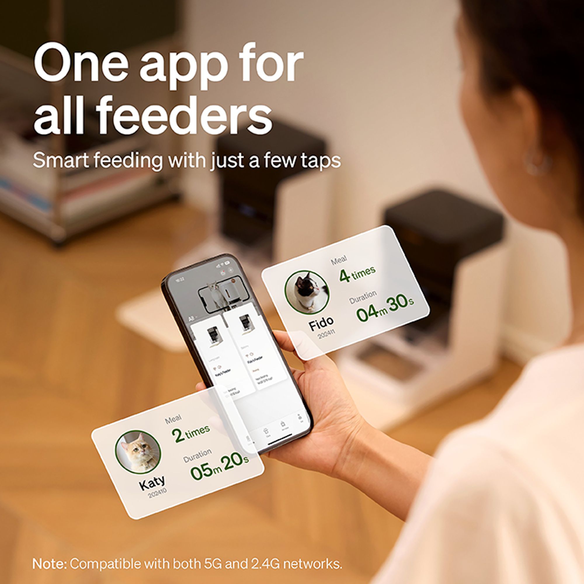 PETLIBRO RFID Wifi App Controlled Automatic Pet Feeder - thumbnail 5