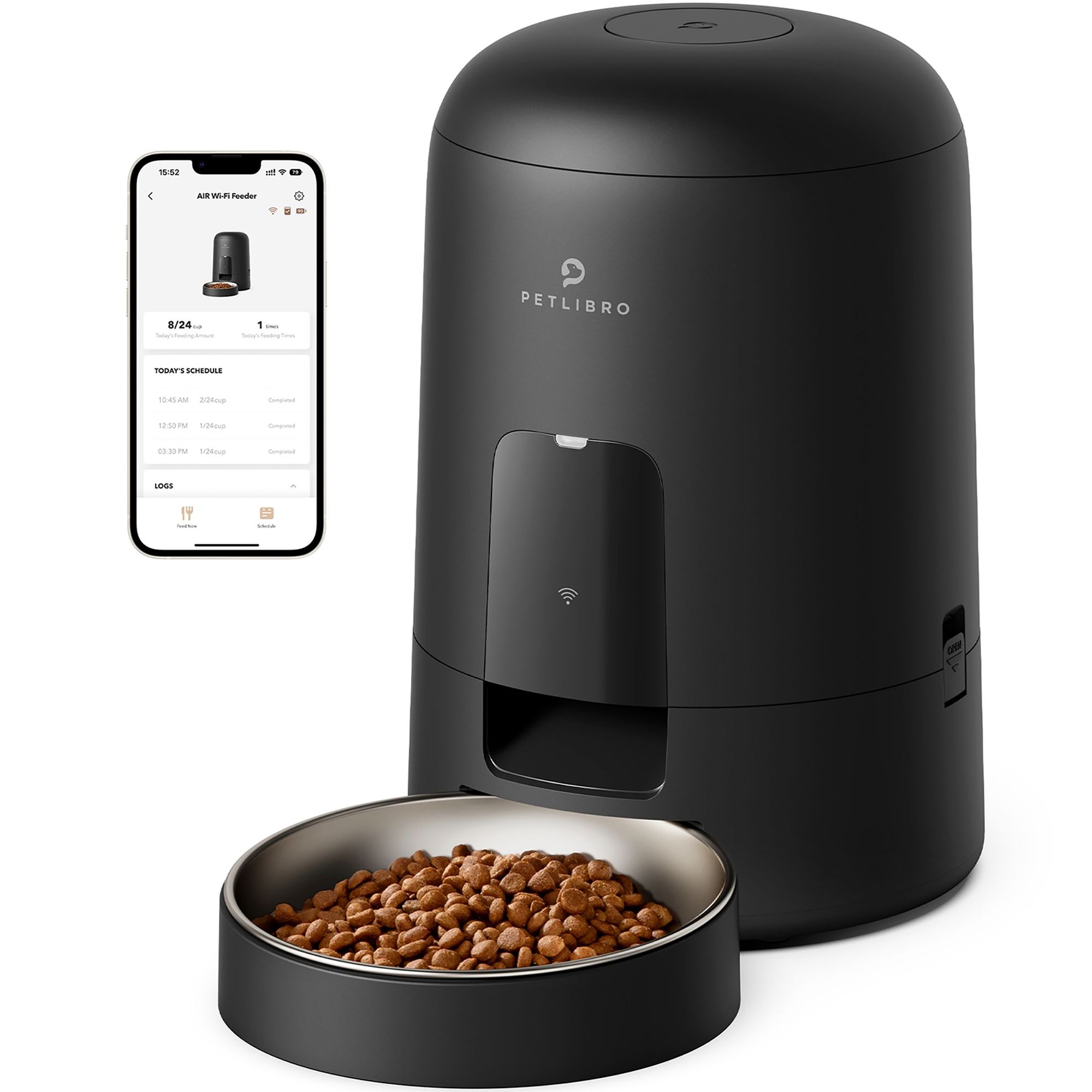 Petlibro Air WiFi Feeder Black