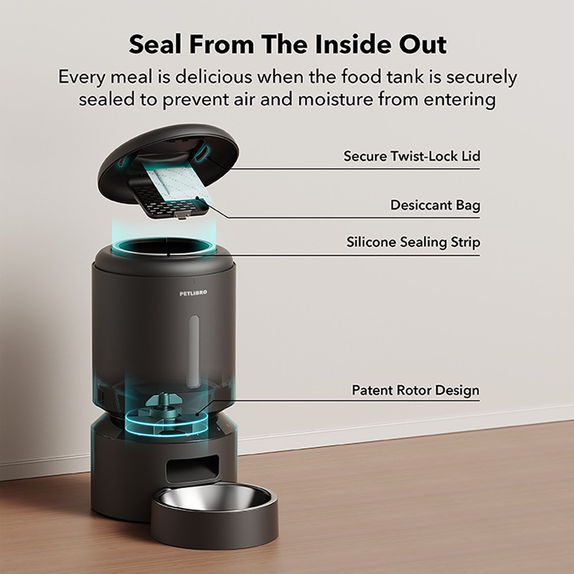 PETLIBRO 5G WiFi Automatic Pet Feeder - thumbnail 8