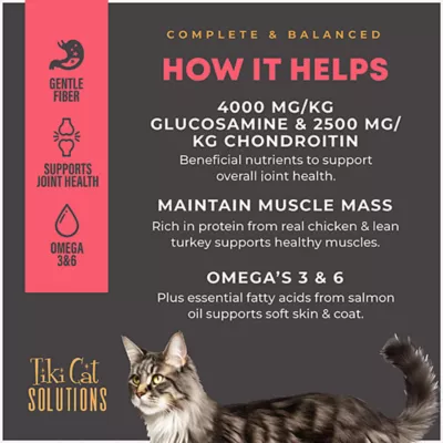 Product Tiki Cat® Solutions™ Adult Cat Food - Mobility, Chicken & Turkey Recipe