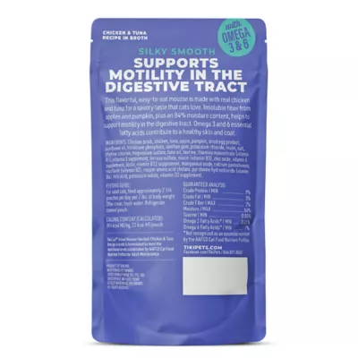 Product Tiki Cat - Velvet, Mousse, Hairball, Chicken & Tuna, 2.4 OZ