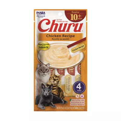 Product INABA Churu Cat Treat - Senior, Chicken Recipe, 2 OZ