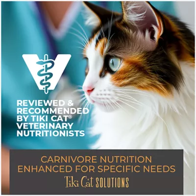 Product Tiki Cat® Solutions™ Adult Cat Food - Skin + Coat, Salmon & Herring Recipe