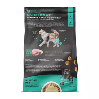 Product Tiki Cat® Solutions™ Adult Cat Food - Skin + Coat, Salmon & Herring Recipe