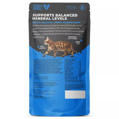 Product Tiki Cat® Solutions™ Mousse Wet Cat Food - Mineral Balance, 2.4 Oz