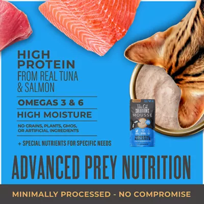 Product Tiki Cat® Solutions™ Mousse Wet Cat Food - Mineral Balance, 2.4 Oz