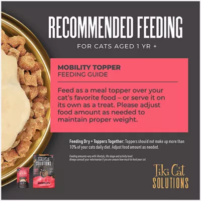 Product Tiki Cat® Solutions™ Mousse Topper - Mobility, 1.5 Oz