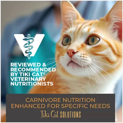 Product Tiki Cat® Solutions™ Mousse Wet Cat Food - Fussy, 12 CT, 28.8 OZ