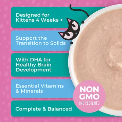 Product Tiki Cat® Baby™ Mousse Kitten Wet Food - Non-GMO, Grain & Potato Free, 2.4 Oz