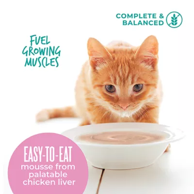 Product Tiki Cat® Baby™ Mousse Kitten Wet Food - Non-GMO, Grain & Potato Free, 2.4 Oz