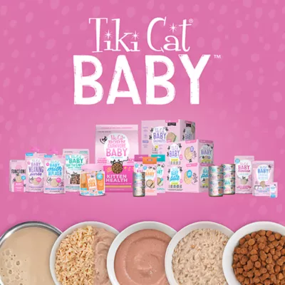Product Tiki Cat® Baby™ Mousse Kitten Wet Food - Non-GMO, Grain & Potato Free, 2.4 Oz