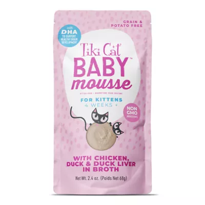 Product Tiki Cat - Kitten, Baby Mousse, 2.4 OZ