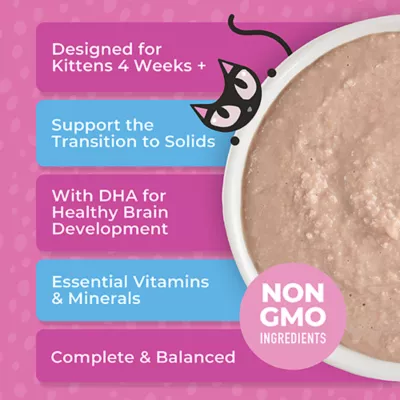 Product Tiki Cat® Baby™ Mousse Kitten Wet Food - Non-GMO, Grain & Potato Free, 2.4 Oz
