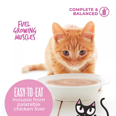 Product Tiki Cat® Baby™ Mousse Kitten Wet Food - Non-GMO, Grain & Potato Free, 2.4 Oz