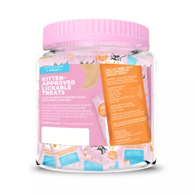 Product Tiki Cat - Kitten, Baby Stix, Chicken in Creamy Gravy, 42 CT, 11.76 OZ