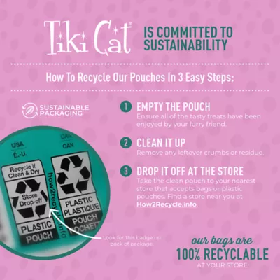 Product Tiki Cat - Kitten, Baby, Treats, Soft & Chewy, Tuna & Salmon, 2 OZ