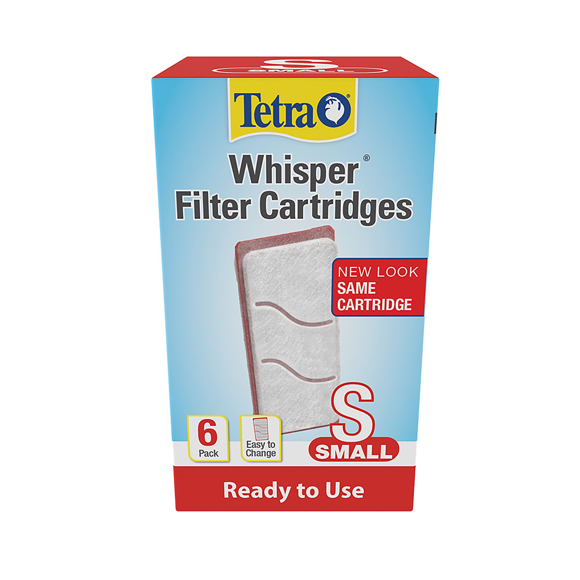 Tetra Whisper Filter Cartridges 6 ct - Replacement Aquarium Filter Media for Fish Tanks
