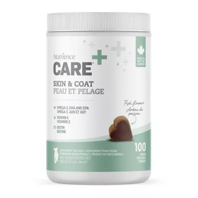 Product Nutrience Care® Skin & Coat Supplement Chews for Dogs - Fish, 100 count