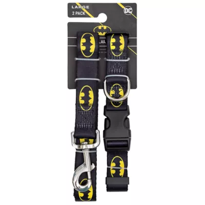 Product Buckle-Down Batman Dog Collar and Leash set