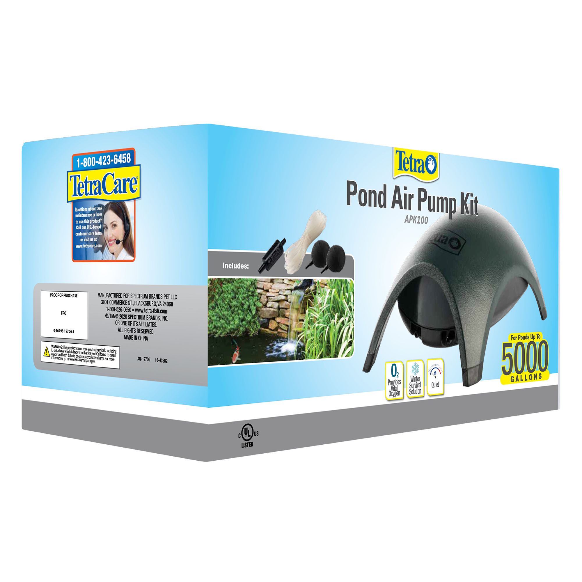 TetraPond® Air Pump Kit for Outdoor Fish Ponds - thumbnail 5