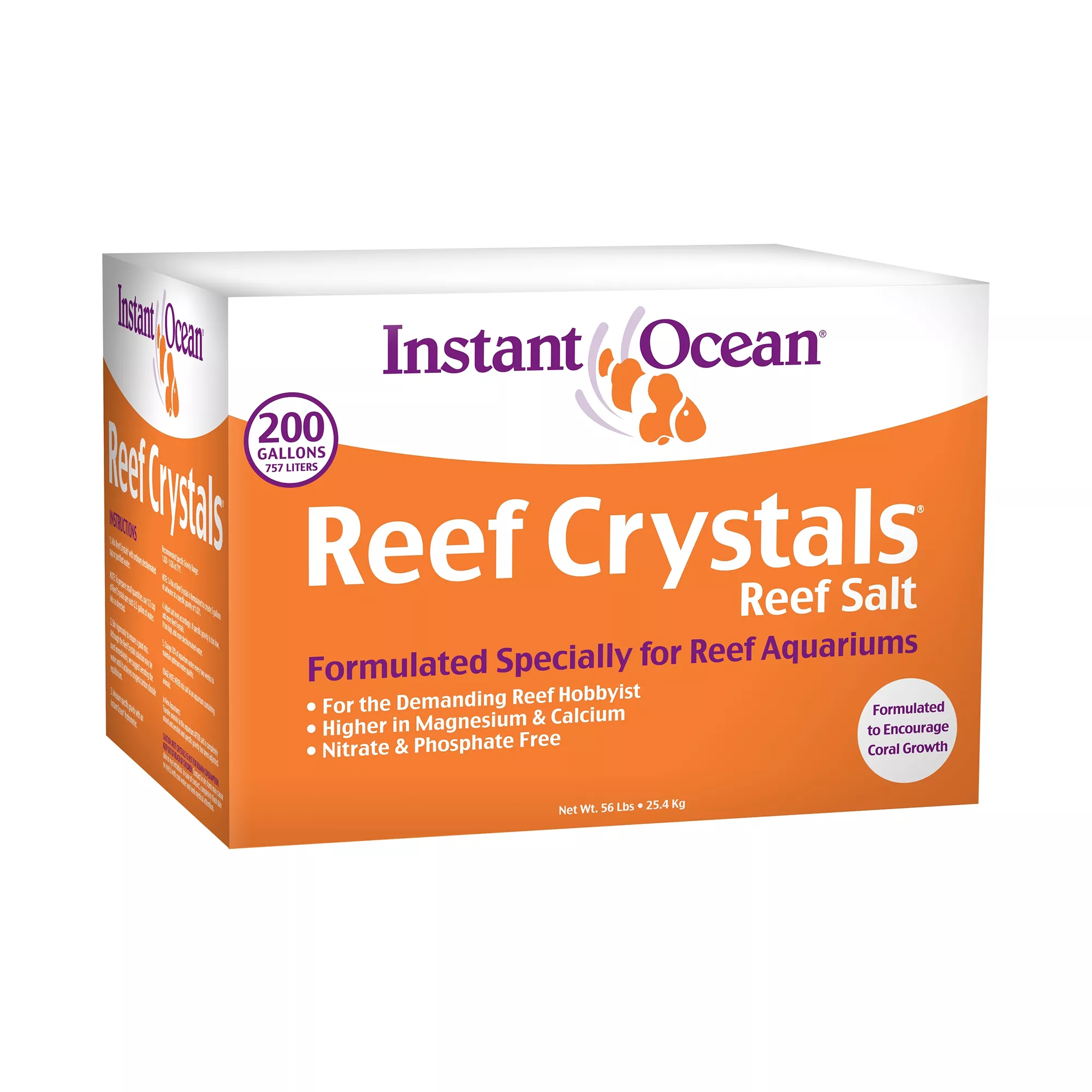 Instant Ocean Reef Crystals Reef Salt 200 Gal