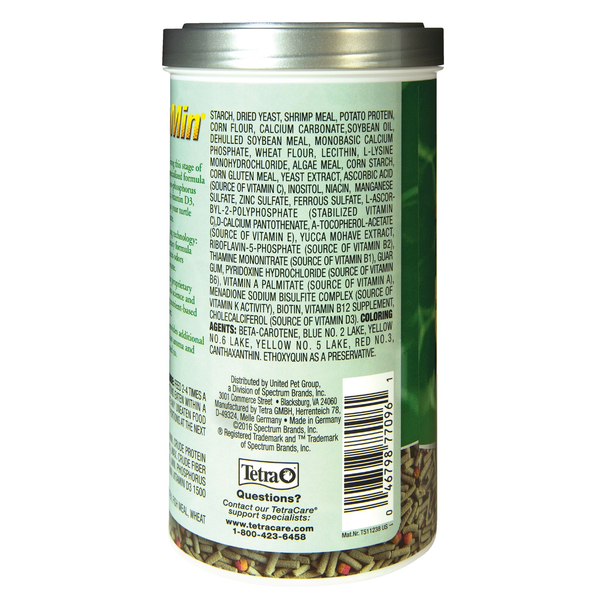 Tetrafauna ProReptomin Juvenile 12 oz - Aquatic Turtle Food - 12 oz - thumbnail 3
