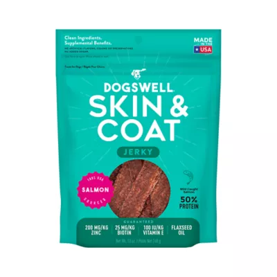 Product DOGSWELL® Skin and Coat Salmon Jerky 10 OZ
