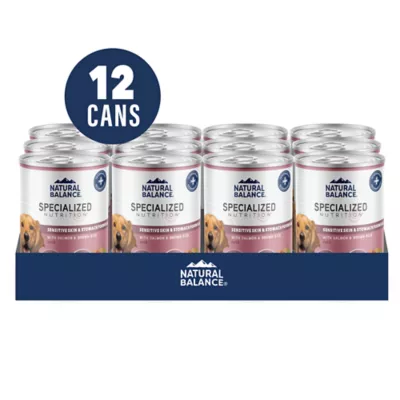 Product Natural Balance Specialized Nutrition Sensitive Skin & Stomach Adult Wet Dog Food - Salmon & Rice