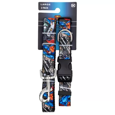 Product Buckle-Down Superman Dog Collar and Leash Set